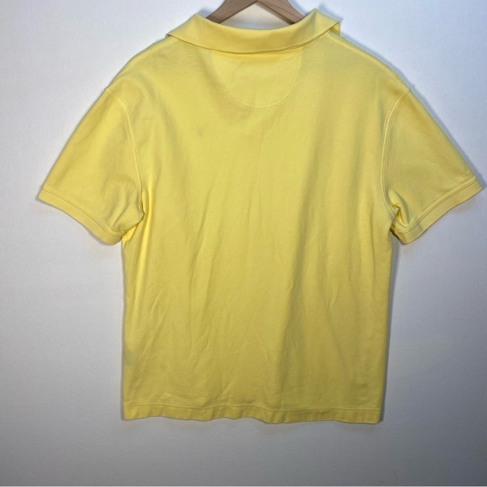 Barbour polo men’s shirt XXL pale yellow spring Easter Summer golf - Picture 2 of 6